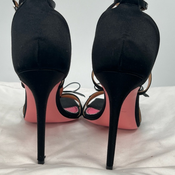 DSQUARED2 Women's Square Open Toe Bow Stiletto Pumps Sandal Heels EU Size 41 - Picture 7 of 16